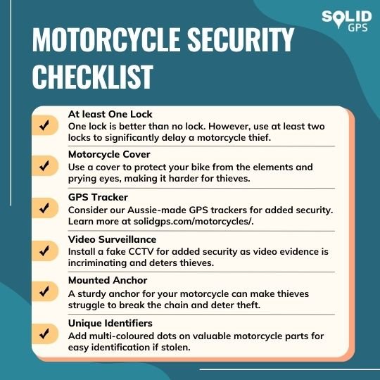 Motorcycle Security Checklist