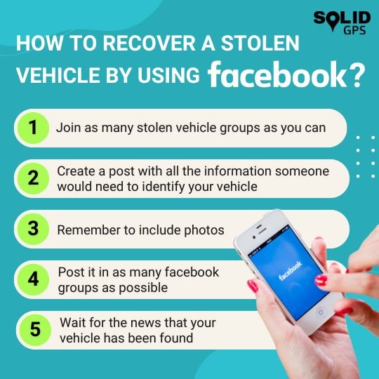 How to recover a stolen vehicle by using Facebook