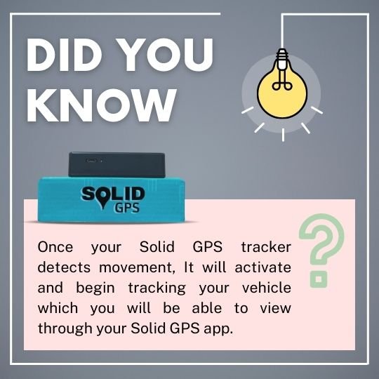 Fact about Solid GPS Tracker