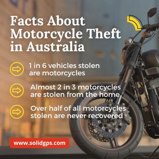 Facts About Motorcycle Theft in Australia
