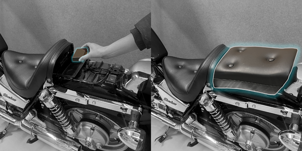 Tracker hidden in a motorcycle