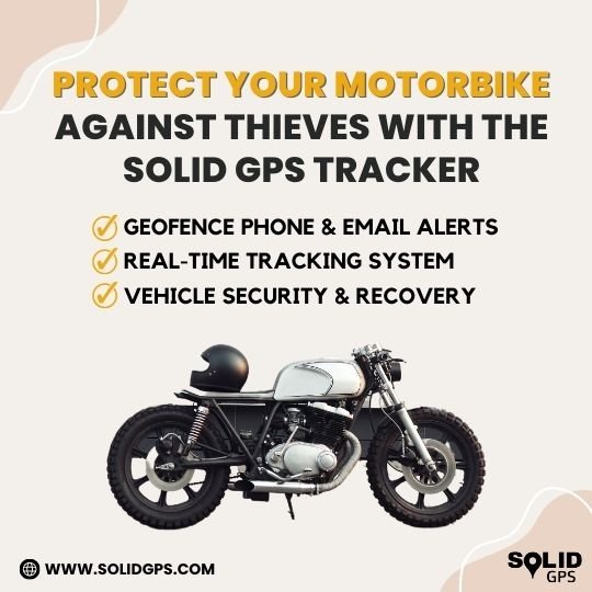 Protect your motorbike against thieves with Solid GPS