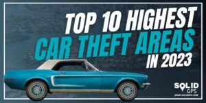 (small) Top 10 Highest Vehicle Theft Areas in 2023