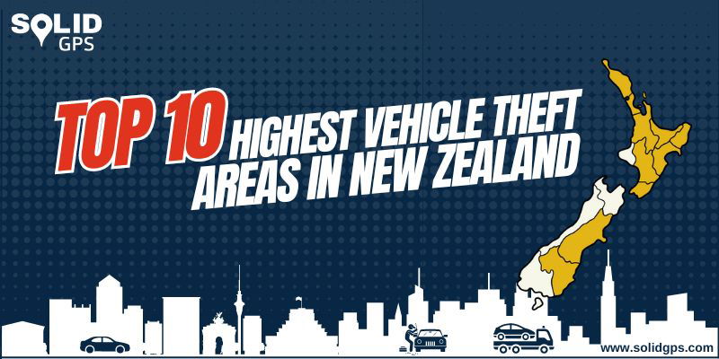 (small) Top 10 Highest Vehicle Theft Areas in New Zealand in 2024