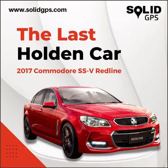 The Last Holden Car – 2017 Commodore SS-V Redline Photo of the last Holden car produced, the 2017 Commodore SS-V Redline