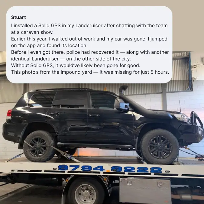 Car Recovery Story About Solid GPS Car Recovery Story About Solid GPS