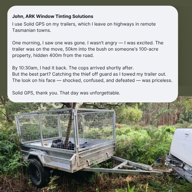 Trailer Recovery Story With Solid GPS Trailer Recovery Story With Solid GPS