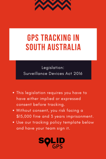 South Australia Tracking Legislation